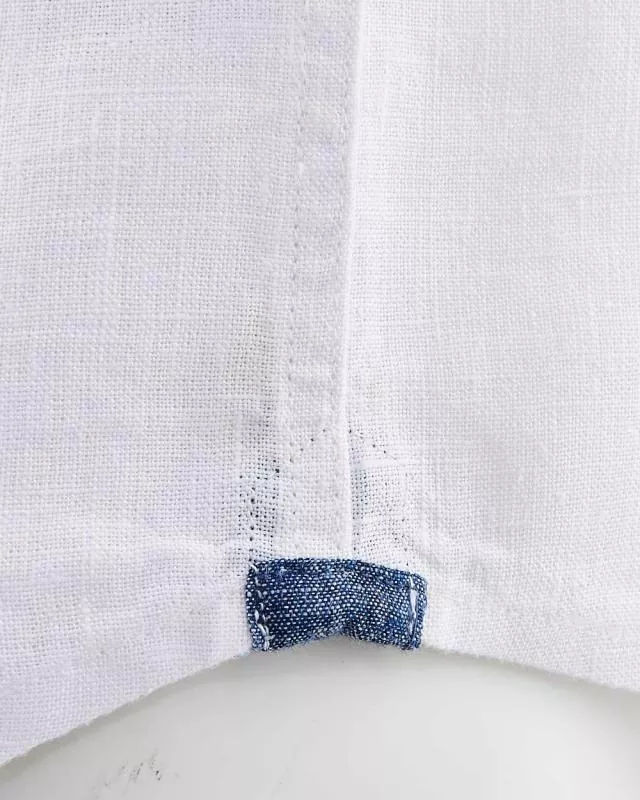 HempAge Hanf Hemd Noam - Farbe white aus 100% Hanf