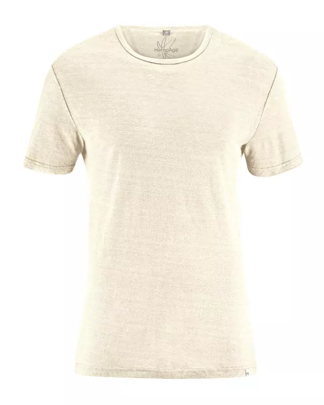 HempAge Hanf T-Shirt - Farbe natur aus 100% Hanf