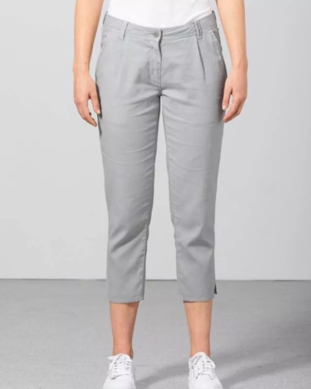 HempAge Hanf Bundfaltenhose - Farbe quartz aus Bio-Baumwolle und Hanf