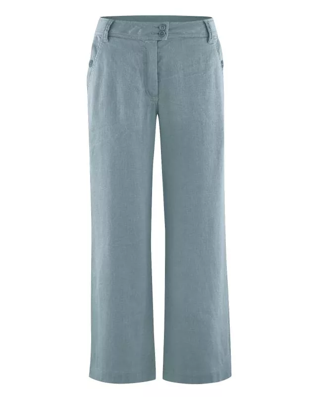 HempAge Hanf 7/8 Hose - Farbe aloe aus Hanf und Bio-Baumwolle