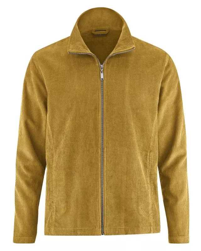 HempAge Hanf Freizeitjacke - Farbe peanut aus Hanf und Bio-Baumwolle