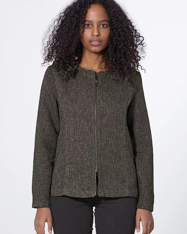 HempAge Hanf Jacke - Farbe melange aus Hanf und Bio-Baumwolle