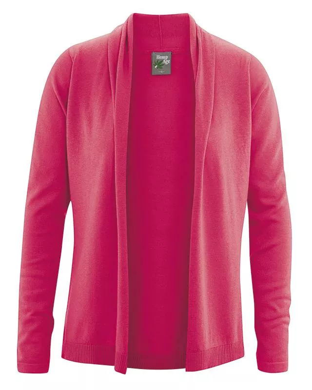 HempAge Hanf Jacke Veronique - Farbe tomato aus Hanf und Bio-Baumwolle