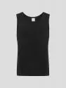 Hanf Herren Unterhemd - Farbe black aus Hanf und Bio-Baumwolle
