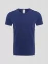 Hanf Herren Enges T-Shirt - Farbe marine blue aus Hanf und Bio-Baumwolle