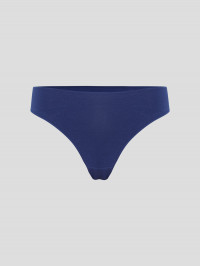 Hanf Damen klassischer Slip (nahtlos) - Farbe marine blue aus Hanf und Bio-Baumwolle