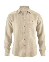 HempAge Hanf Hemd - Farbe gobi aus 100% Hanf