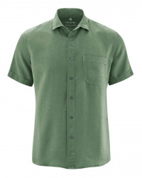 HempAge Hanf Hemd - Farbe herb aus 100% Hanf