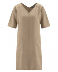 HempAge Hanf Kleid - Farbe shitake aus 100% Lyocell