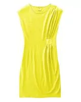 HempAge Hanf Kleid - Farbe citrus aus Hanf und Bio-Baumwolle