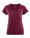 HempAge Hanf T-Shirt Breeze - Farbe rioja aus Hanf und Bio-Baumwolle