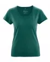 HempAge Hanf T-Shirt Breeze - Farbe spruce aus Hanf und Bio-Baumwolle