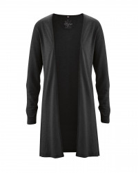 HempAge Hanf Jäckchen Iris - Farbe black aus Hanf und Bio-Baumwolle