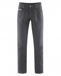 HempAge Hanfjeans Pure unisex - Farbe anthrazit aus 100% Hanf