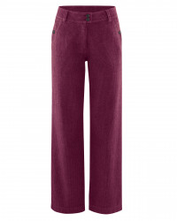 HempAge Hanf Hose - Farbe wine aus Hanf und Bio-Baumwolle