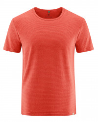 HempAge Hanf T-Shirt - Farbe magna/natur aus Hanf und Bio-Baumwolle