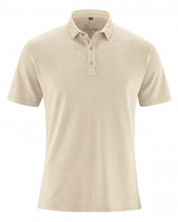 HempAge Hanf Poloshirt - Farbe gobi aus Hanf und Bio-Baumwolle