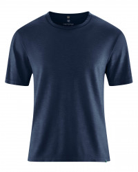 HempAge Hanf T-Shirt - Farbe navy aus Hanf und Bio-Baumwolle