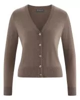 HempAge Hanf Cardigan - Farbe dust aus Hanf und Bio-Baumwolle