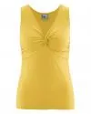 HempAge Hanf Top Norma Jean - Farbe gold aus Hanf und Bio-Baumwolle