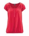 HempAge Hanf Shirt Clara - Farbe chili aus Hanf und Bio-Baumwolle