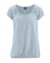 HempAge Hanf Shirt Clara - Farbe platinum aus Hanf und Bio-Baumwolle