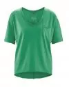HempAge Hanf T-Shirt Emily - Farbe smaragd aus Hanf und Bio-Baumwolle