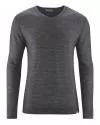 HempAge Hanf Pullover - Farbe anthrazit aus Wolle und Bio-Baumwolle