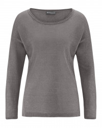HempAge Hanf Sommerpullover - Farbe taupe aus 100% Hanf
